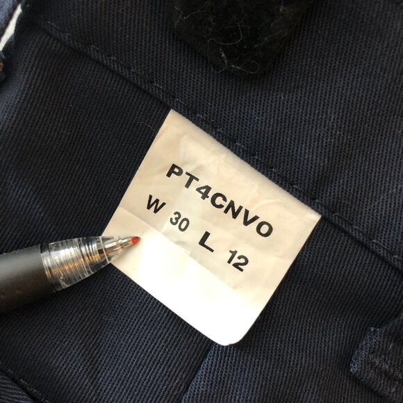 Red Kap Navy Blue Work Shorts W30 L12 Cotton Blend - Picture 3 of 4